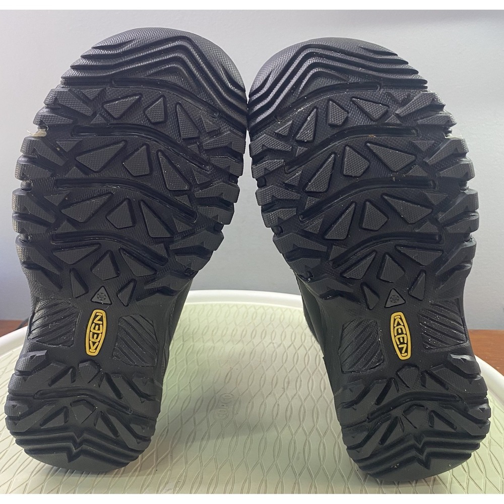 Keen DRY Women's Black&Gray Plaid Waterproof Hiking Winter Insulated Boots 6.5 - Picture 7 of 13